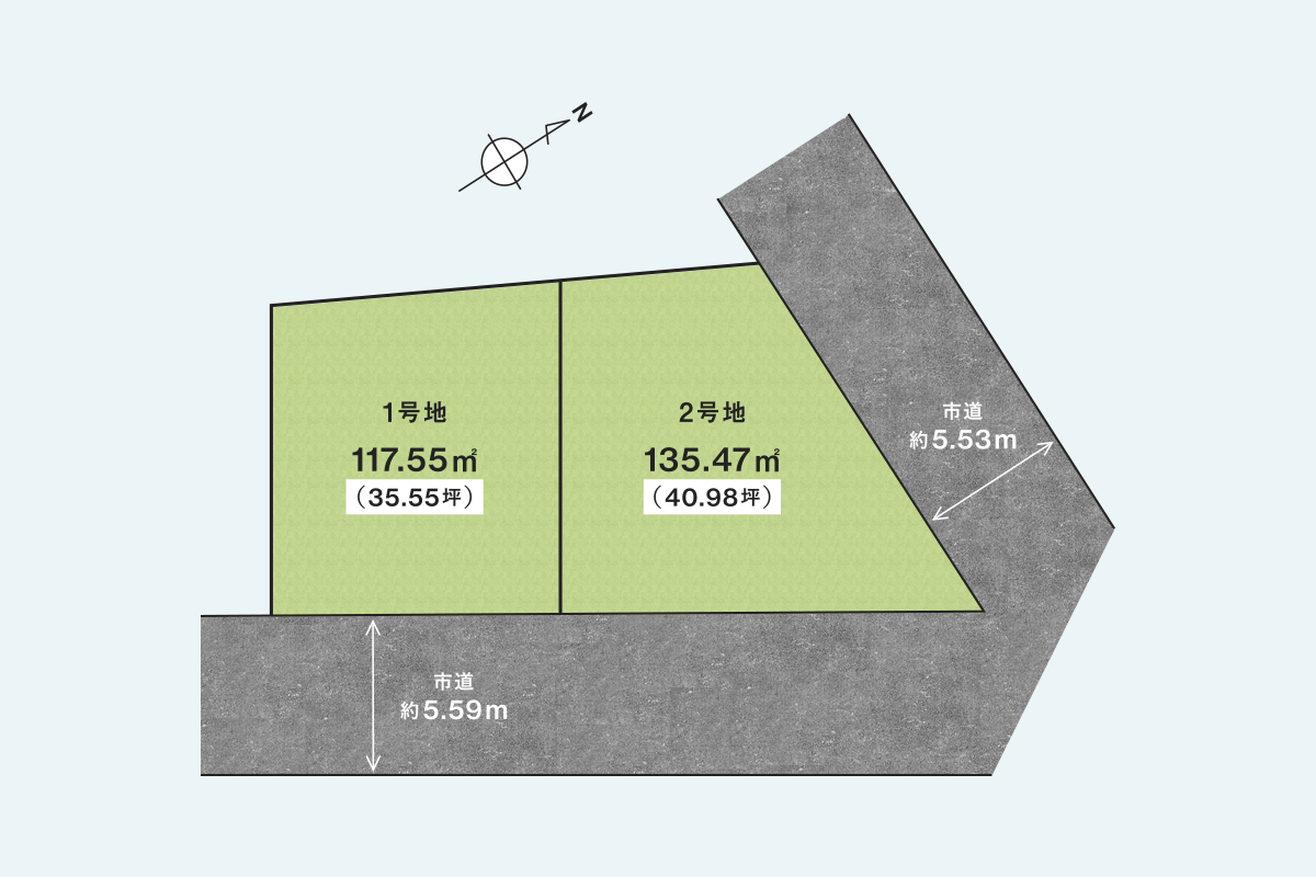 RAKUAREA 上野町西 街区設計画像