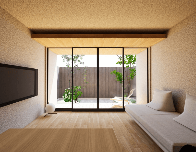 RAKUAREA 上野町西 1号地パース画像2